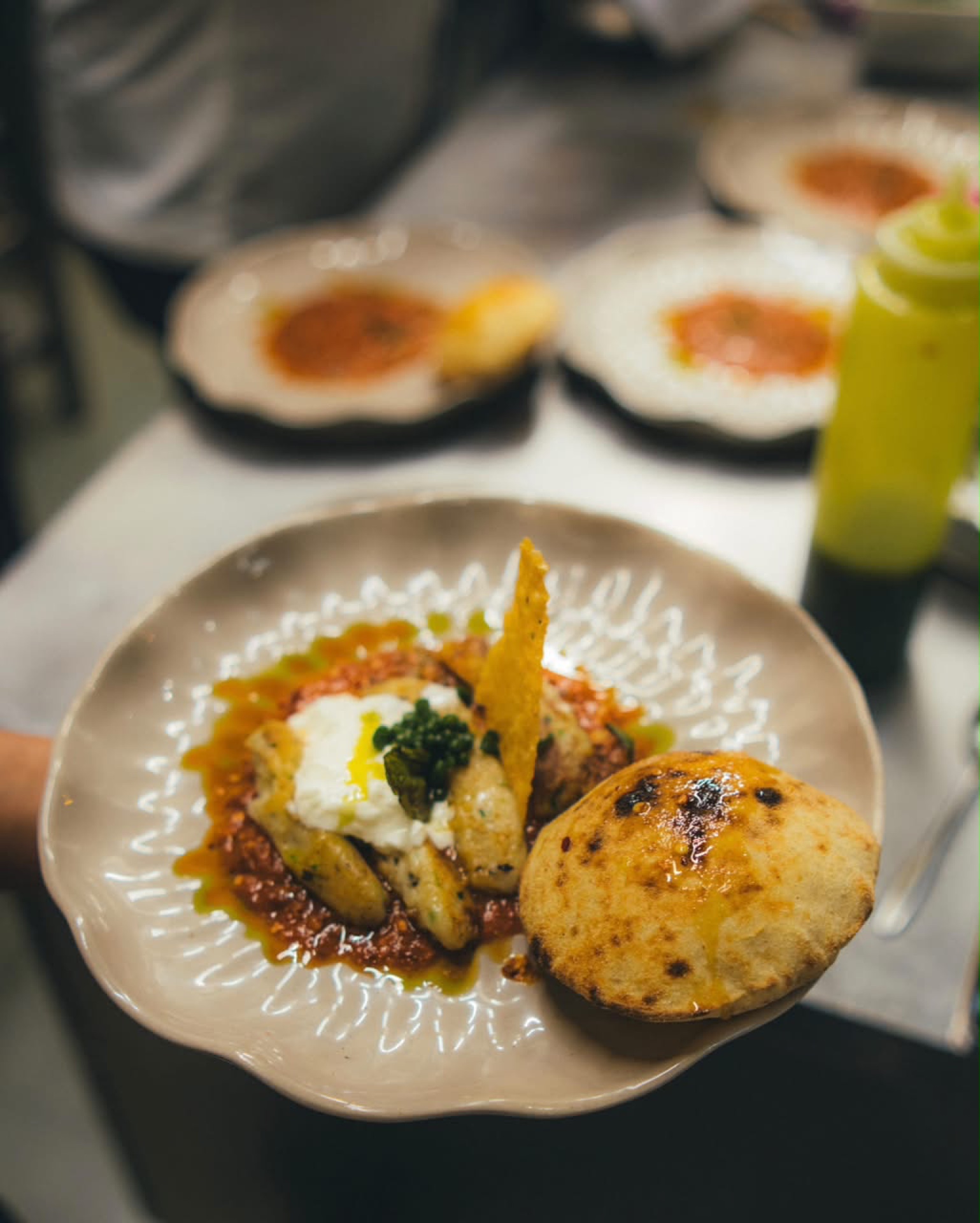 Signature Tasting Room Plating